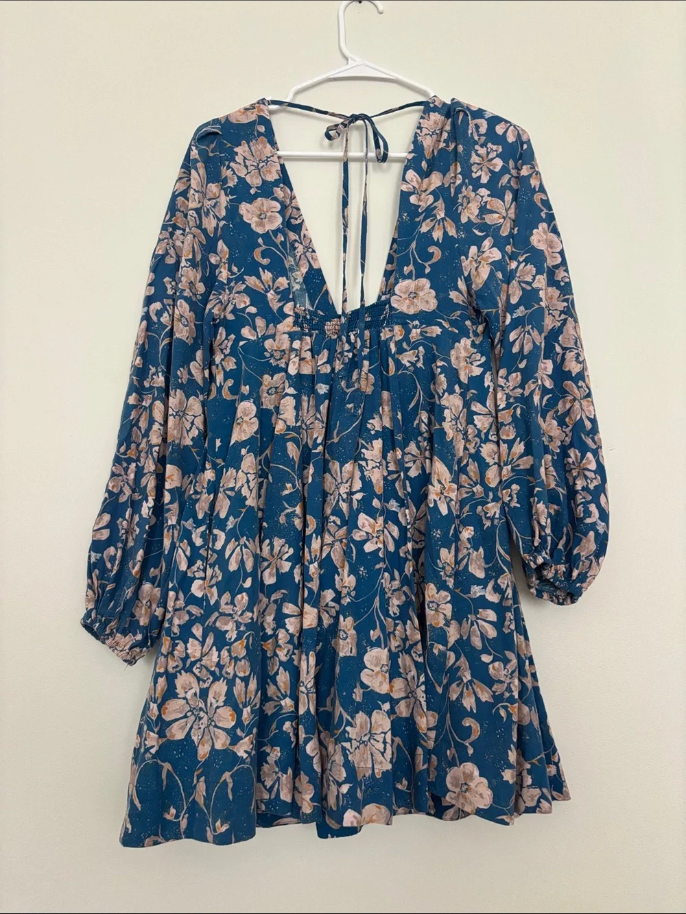 Free People Melia Printed Mini Dress.